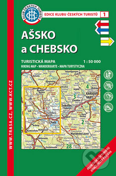 Kniha: Ašsko a Chebsko 1:50 000 (Klub českých turistů). Klub českých turistů, 2016