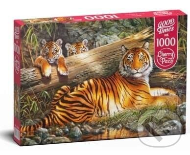 Levně Tygří rodinka - puzzle z kategorie Zvieratá
