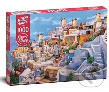 Levně Color di Santorini - puzzle z kategorie Prírodné scenérie