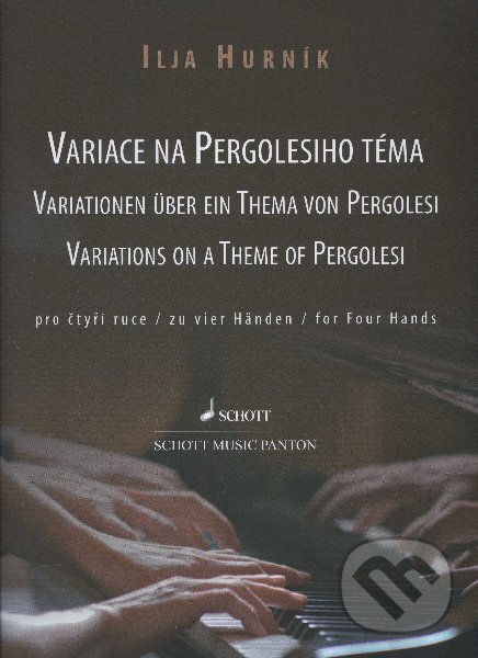 Levně Variace na Pergolesiho téma pro čtyři ruce…
