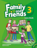 Family and Friends 3 -  Class Book + MultiROM Pack, Oxford University Press, 2009