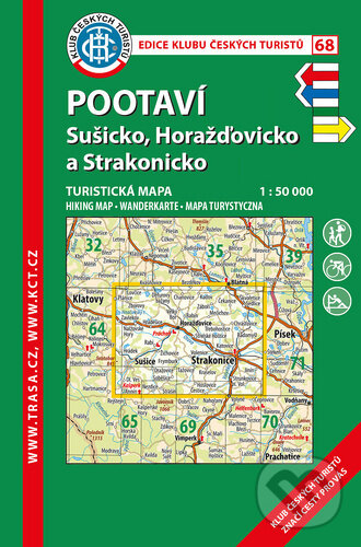 Levně Pootaví, Sušicko, Horažďovicko a Strakonicko 1:50 000 - kniha z kategorie Mapy