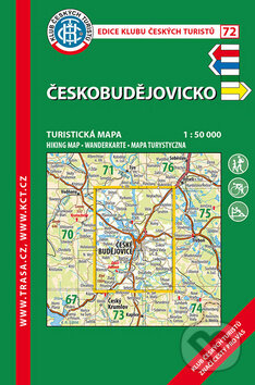 Českobudějovicko 1:50 000, Klub českých turistů, 2017