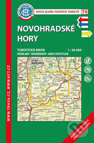 Novohradské hory 1:50 000, Klub českých turistů, 2021