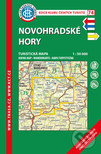 Levně Novohradské hory 1:50 000 (Turistická mapa) - kniha z kategorie Mapy Európy