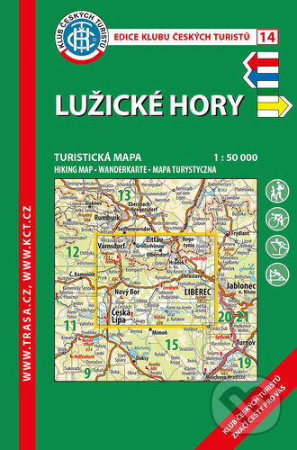 Levně Lužické hory 1:50 000 (Turistická mapa) - kniha z kategorie Mapy a cestovanie