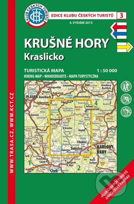 Levně Krušné hory, Kraslicko 1:50 000 (Turistická mapa) - kniha z kategorie Mapy