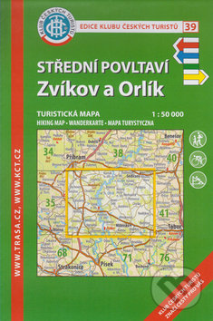 Levně Střední Povltaví 1:50 000 (Zvíkov a Orlík) (Turistická mapa) - kniha z kategorie Mapy