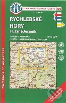 Levně Rychlebské hory a Lázně Jeseník 1:50 000 (Turistická mapa) - kniha z kategorie Mapy
