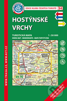 Kniha: Hostýnské vrchy 1:50 000 (Klub českých turistů)
