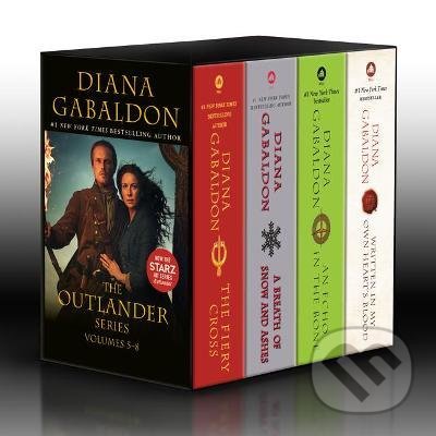 Levně Outlander Volumes 5-8 (4-Book Boxed Set) (The Fiery Cross, A Breath of Snow and Ashes, An Echo in the Bone, Written in My Own Heart's Blood) - kniha…