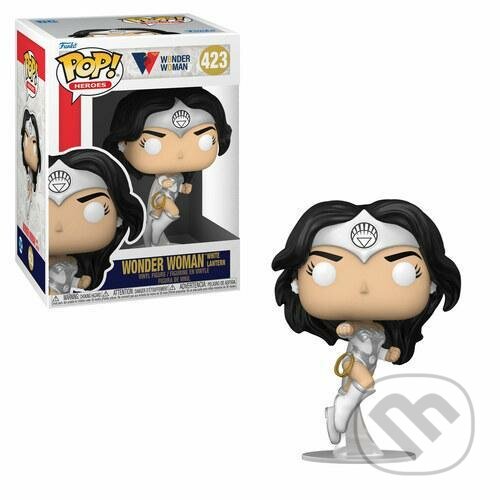 Levně Funko POP Heroes: WW 80th - Wonder Woman (White Lantern)