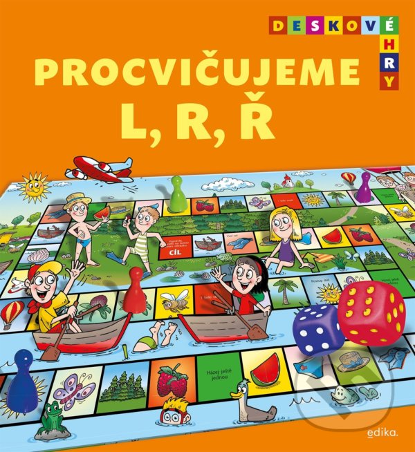 Levně Deskové hry: Procvičujeme L, R, Ř - Ivana Novotná, Petr Palma (ilustrátor) - kniha z kategorie Hravé úlohy