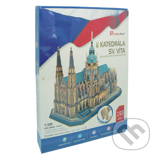 Levně 3D Katedrála Sv. Víta - puzzle z kategorie 3D puzzle