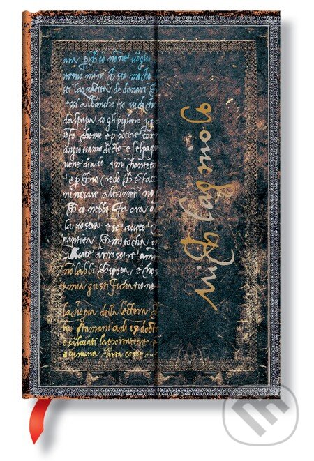 Paperblanks - Michelangelo, Handwriting (Mini, čistý) (Paperblanks). Paperblanks