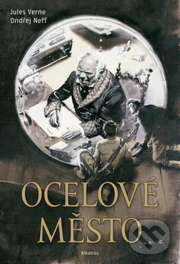 Levně Ocelové město - Jules Verne, Ondřej Neff, Zdeněk Burian (ilustrátor) - kniha z kategorie Sci-fi a fantasy