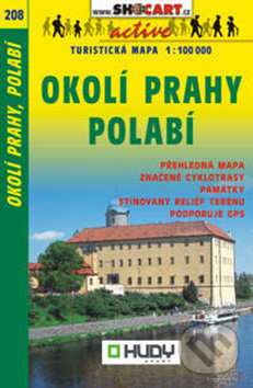 Levně Okolí Prahy, Polabí 1:100 000 (Turistická mapa)