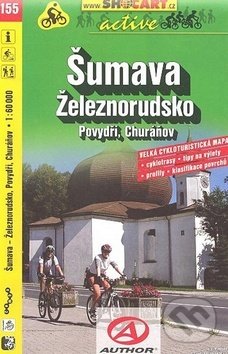 Levně Šumava, Železnorudsko 1:60 000 (velká cykloturistická mapa)
