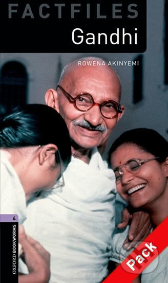 Levně Factfiles 4 - Gandhi with Audio Mp3 Pack (Oxford Bookworms (New Edition)) - kniha z kategorie Jazykové učebnice a slovníky