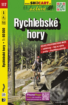 Levně Rychlebské hory 1:60 000 (Velká cykloturistická mapa)