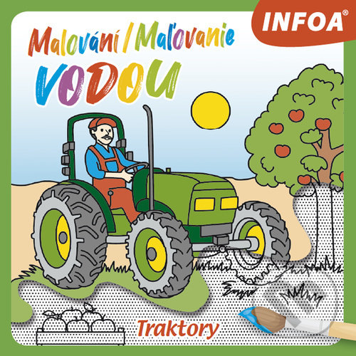 Levně Malování/Maľovanie vodou - Traktory/Traktory - kniha z kategorie Pre deti