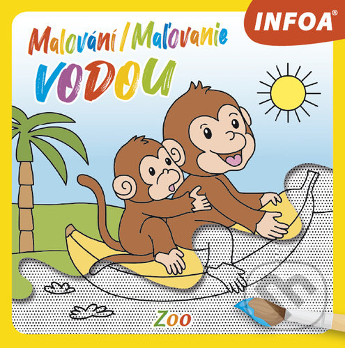 Levně Malování/Maľovanie vodou - ZOO - kniha z kategorie Pre deti