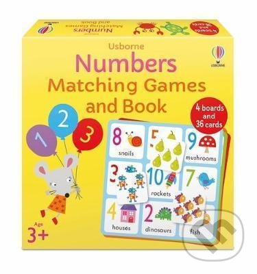 Levně Numbers Matching Games and Book - Kate Nolan - kniha z kategorie Pre deti a mládež