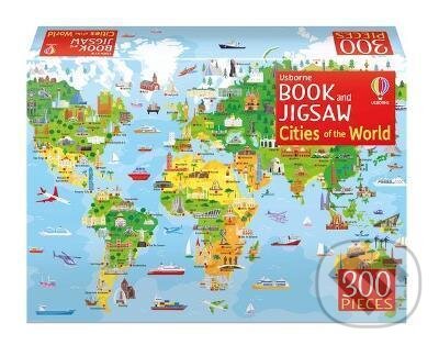 Book and Jigsaw Cities of the World - Sam Smith, Usborne, 2021