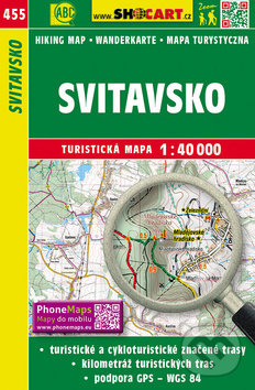 Levně Svitavsko 1:40 000 (Turistická mapa)