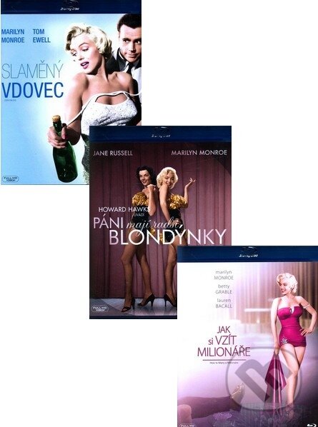 Kolekcia noviniek s Marilyn Monroe - Jean Negulesco, Billy Wilder, Howard Hawks, Bonton Film, 2012