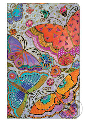 Paperblanks - diár 2013 - Flutterbyes Maxi, Paperblanks, 2012
