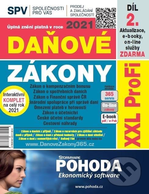Levně Daňové zákony 2021 XXL - ProFi (Díl 2.) - kniha z kategorie Dane