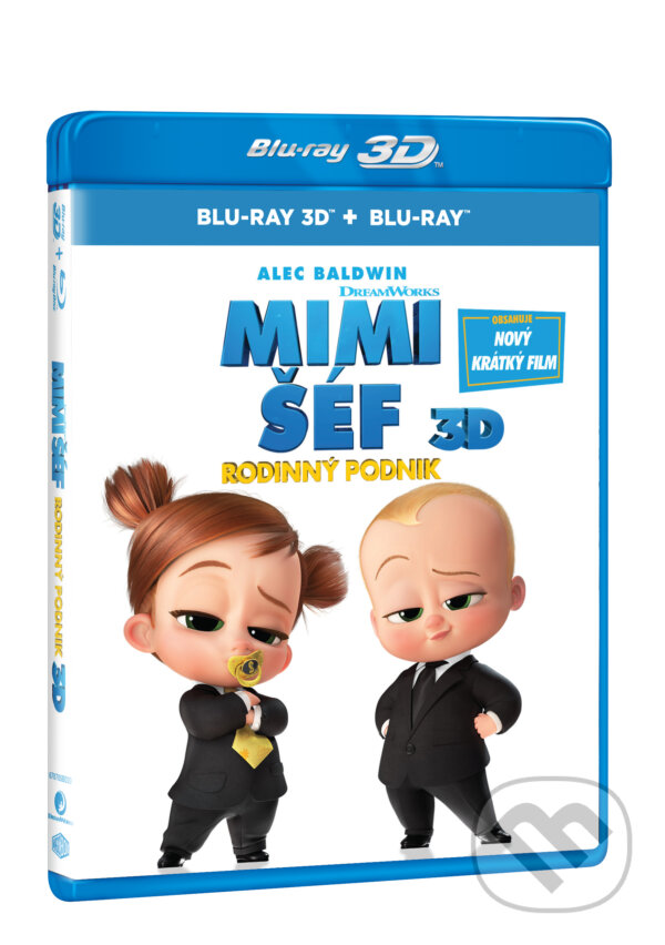Levně Mimi šéf: Rodinný podnik 3D (3D+2D) - Tom McGrath - film z kategorie Animované filmy
