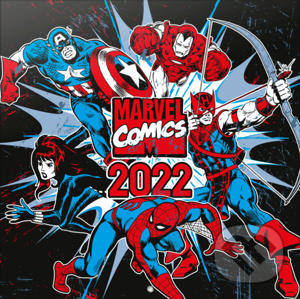 Oficiálny kalendár 2022 s plagátom: Marvel Comics ()