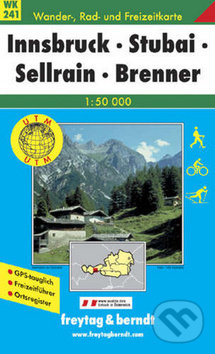 Levně Innsbruck - Stubai - Sellrain - Brenner 1:50 000