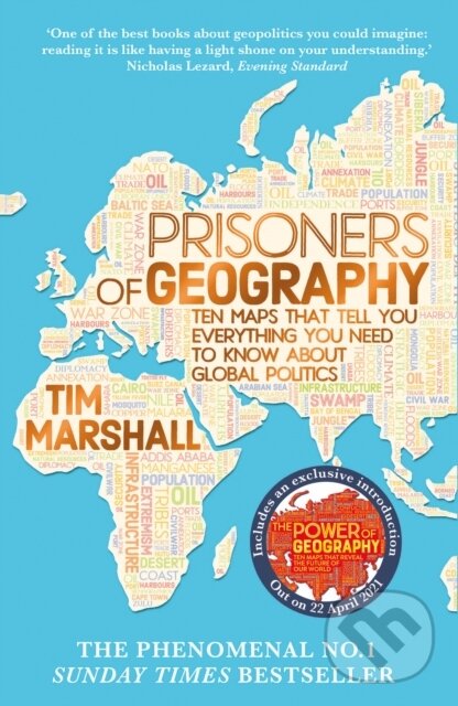 E-kniha: Prisoners of Geography (Tim Marshall). Elliott & Thompson, 2015