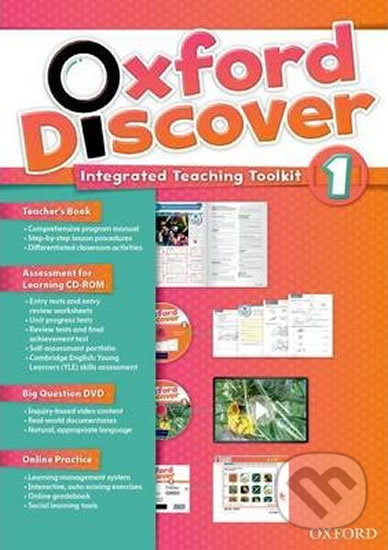 Levně Oxford Discover 1: Teacher´s Book with Integrated Teaching Toolkit - kniha z kategorie Jazykové učebnice a slovníky