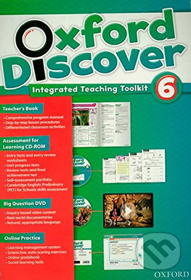 Levně Oxford Discover 6: Teacher´s Book with Integrated Teaching Toolkit - kniha z kategorie Jazykové učebnice a slovníky