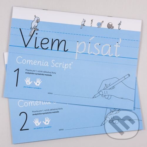 Kniha: Viem písať 1. a 2. diel - pre ľavákov i pravákov (Radana Lencová). Indícia, s.r.o., 2021