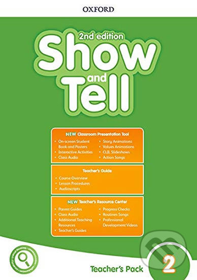Levně Oxford Discover - Show and Tell 2: Teacher´s Book (2nd) - kniha z kategorie 1. stupeň
