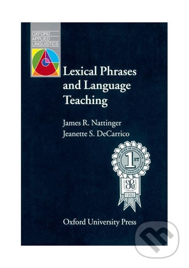 Levně Oxford Applied Linguistics - Lexical Phrases and Language Teaching - kniha z kategorie Vysoké školy