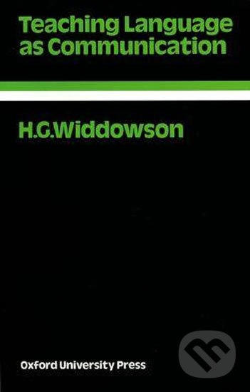 Kniha: Oxford Applied Linguistics - Teaching Language As Communication (Henry Widdowson)