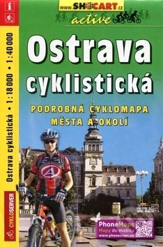 Levně Ostrava cyklistická 1:18 000 (Podrobná cyklomapa města a okolí)