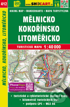 Levně Mělnicko, Kokořínsko, Litoměřicko 1:40 000