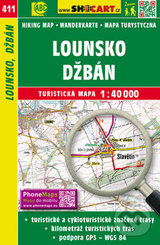 Levně Lounsko, Džbán 1:40 000