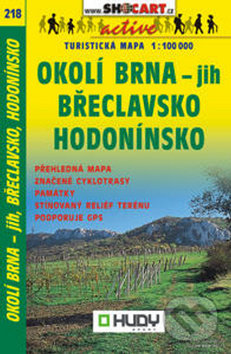 Levně Okolí Brna-jih, Břeclavsko, Hodonínsko 1:100 000