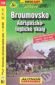 Levně Broumovsko, Adršpašsko-teplické skály 1:60 000