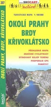 Levně Okolí Prahy, Brdy, Křivoklátsko 1:100 000