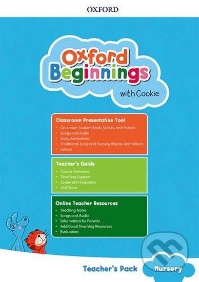 Levně Oxford Beginnings with Cookie: Teacher´s Pack: Nursery - kniha z kategorie Jazykové učebnice a slovníky