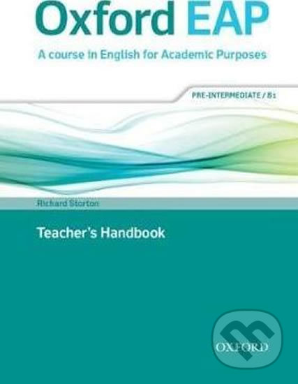 Levně Oxford English for Academic Purposes B1 Teacher´s Handbook - kniha z kategorie Jazykové učebnice a slovníky